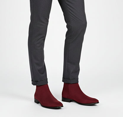 Rocal Outlet | Botines Chelsea de invierno para hombre – Modernidad clásica cuadrada
