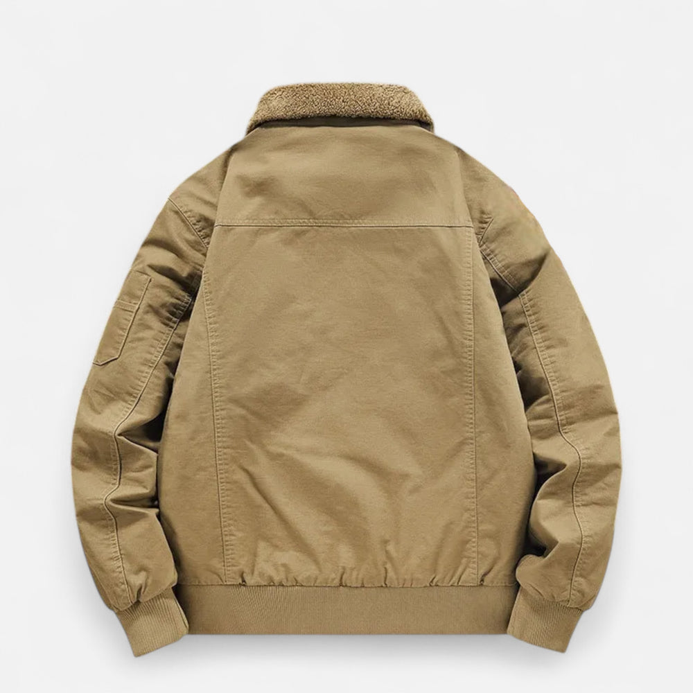 Rocal Outlet | Men’s Jacket – Timeless Cotton & Lambswool