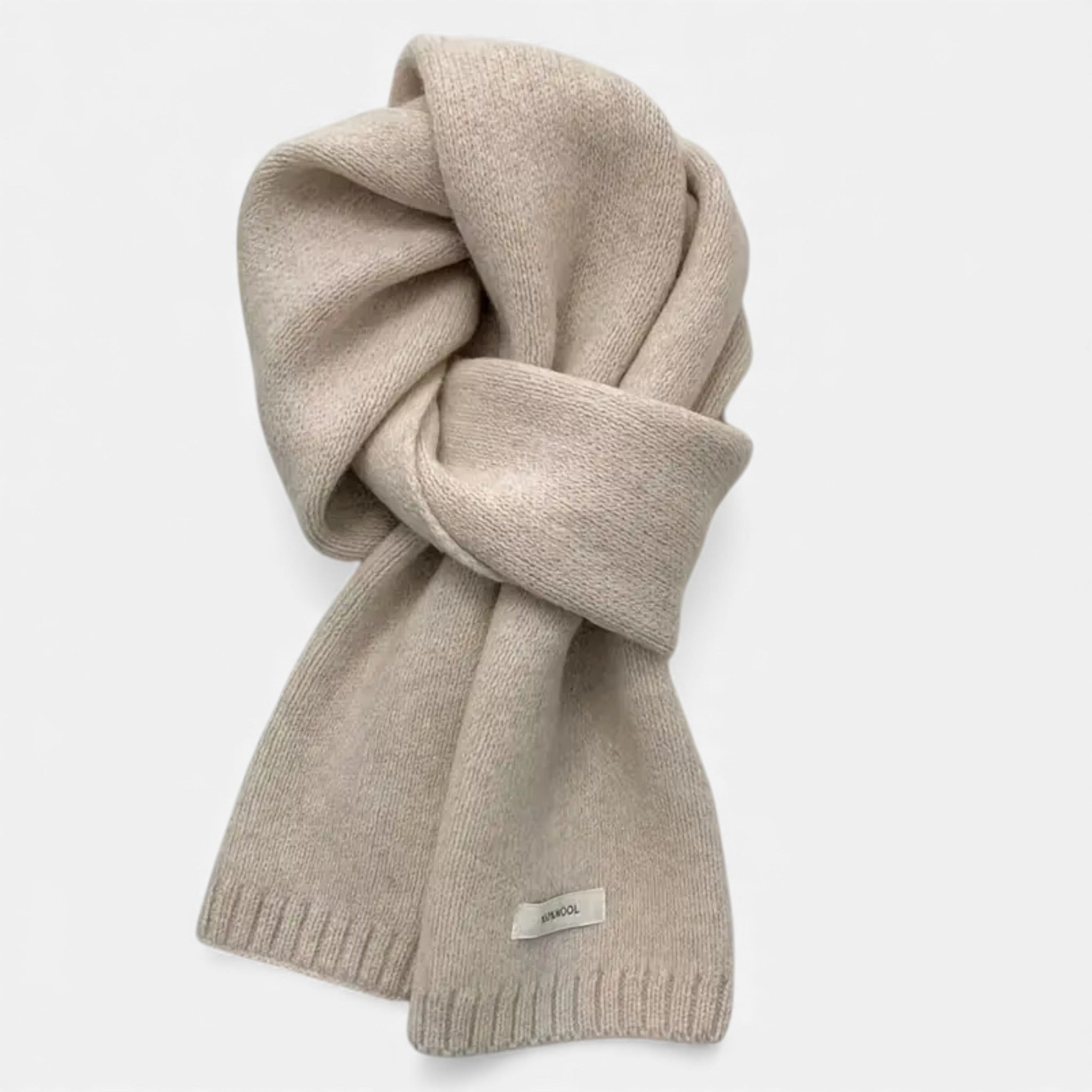 Rocal Outlet | Women’s 100% Wool Scarf – Vintage Solid Colour Winter Wrap
