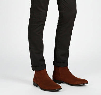 Rocal Outlet | Botines Chelsea de invierno para hombre – Modernidad clásica cuadrada