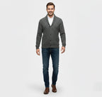 Rocal Outlet | Men’s Knit Cardigan Jacket – Jacquard Warm Edition