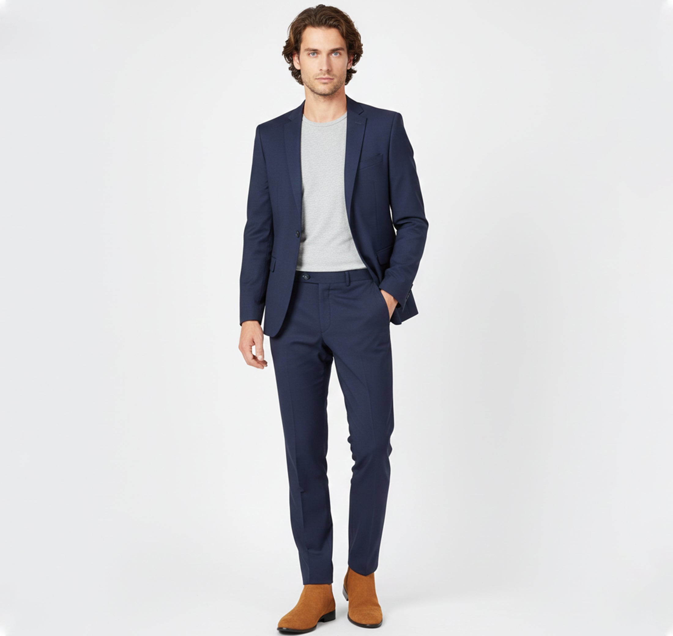 Rocal Outlet | Botines Chelsea de invierno para hombre – Modernidad clásica cuadrada