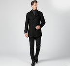 Rocal Outlet | Men’s Classic Wool Coat – Modern Leisure Edition