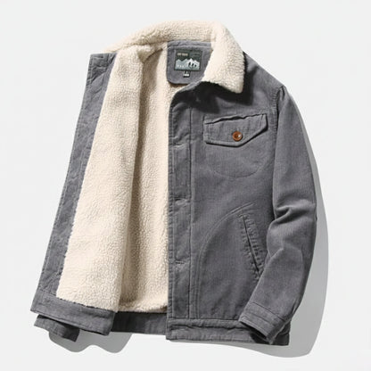 Rocal Outlet | Chaqueta informal cálida para hombre – ajuste de pana