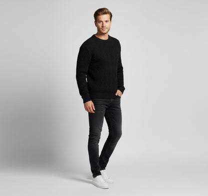 Rocal Outlet | Jersey casual de hombre – Corte relajado para otoño
