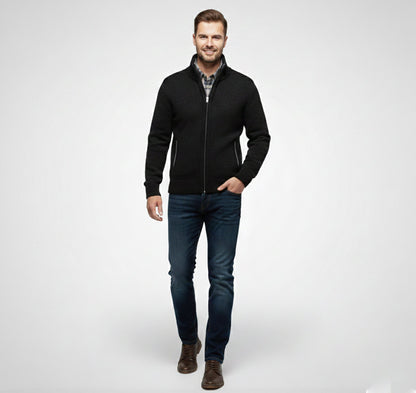 Rocal Outlet | Cárdigan de Punto para Hombre – Capa Cálida de Punto