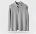Rocal Outlet | Men’s Polo Collar Knit – Warm Daily Layer