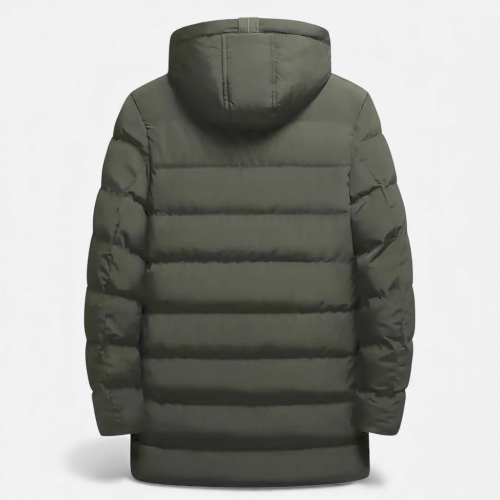 Rocal Outlet | Men’s Long Coat – Hooded Casual Essential