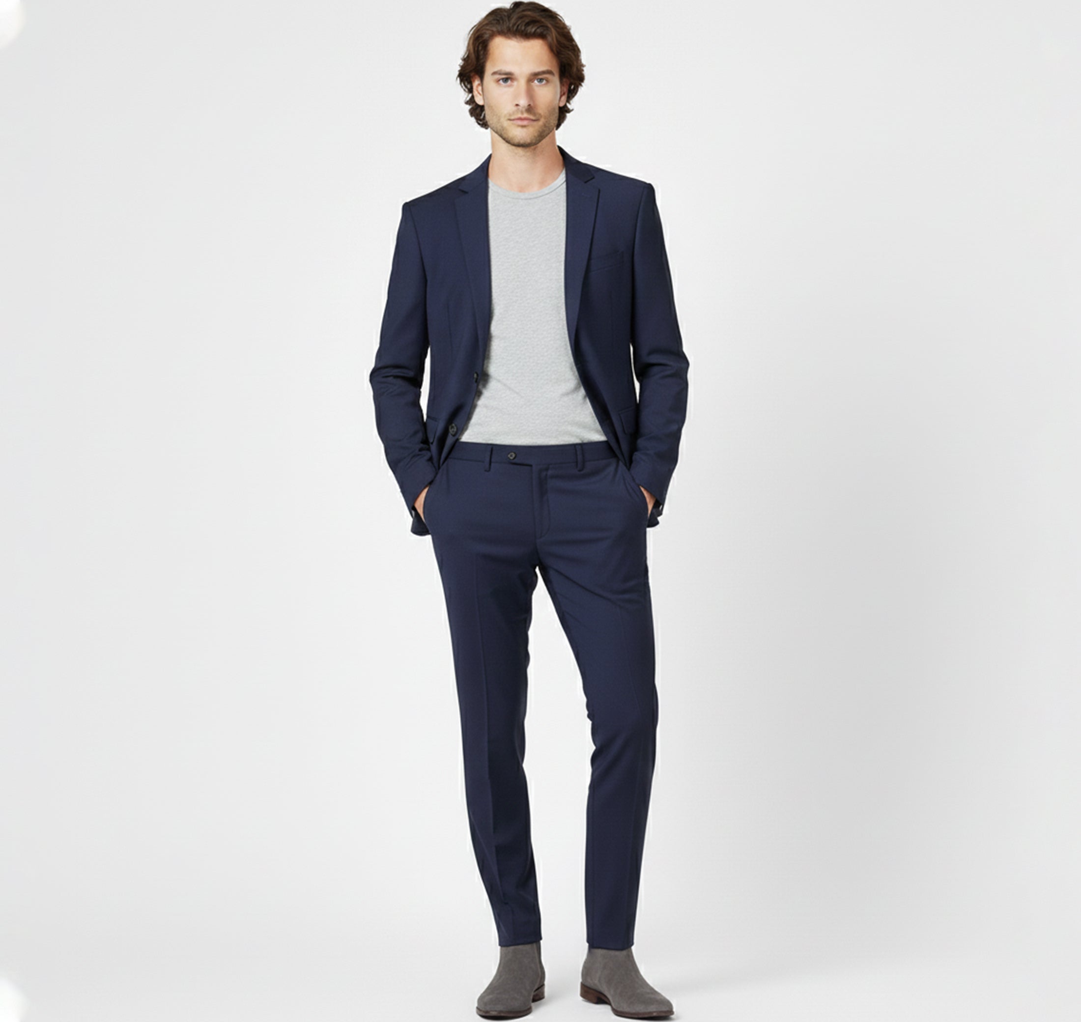 Rocal Outlet | Botines Chelsea de invierno para hombre – Modernidad clásica cuadrada