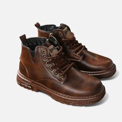 Rocal Outlet | Botas Vintage para Hombre – Clásicas Cortas con Cordones