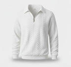 Rocal Outlet | Men’s Jacquard Knitwear – Loose Lapel Classic