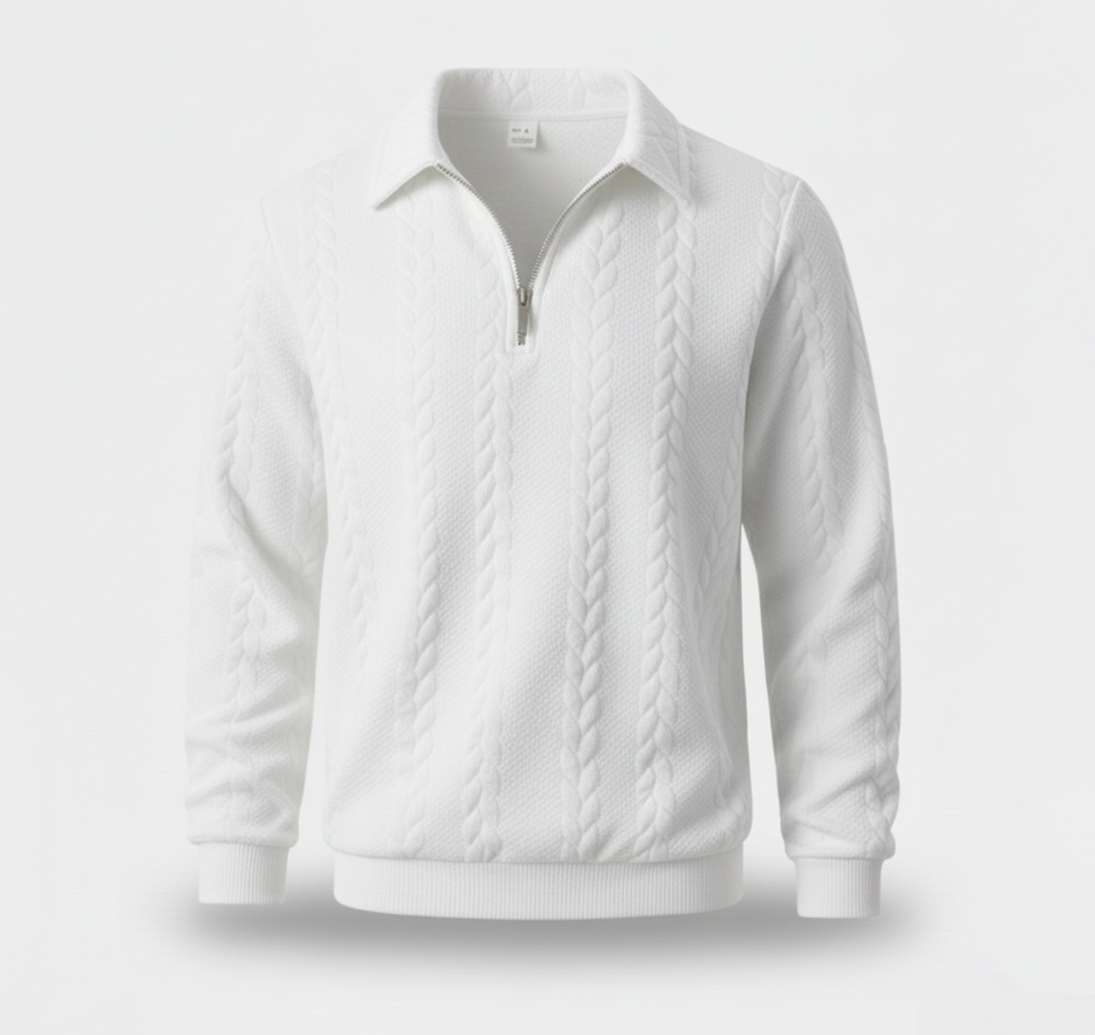 Rocal Outlet | Prendas de punto jacquard para hombre – Clásico con solapa suelta