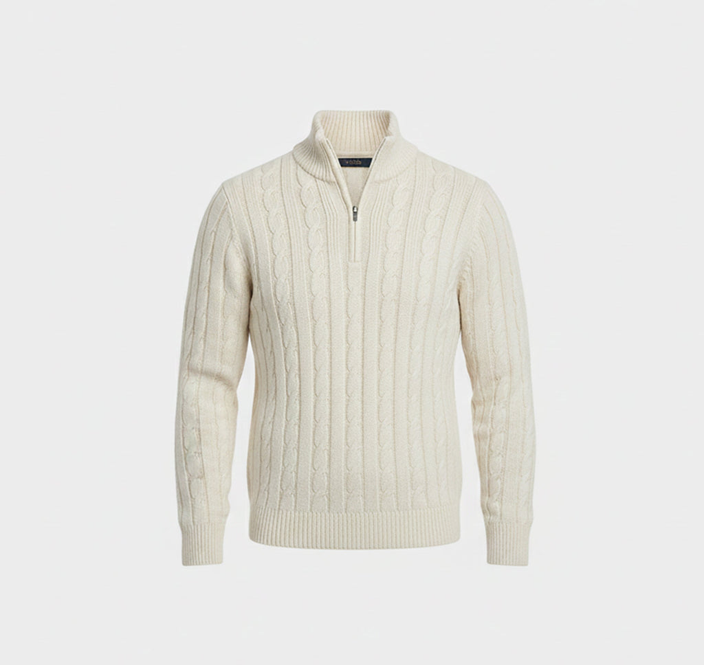 Rocal Outlet | Men’s Wool Sweater – Mock Neck Classic