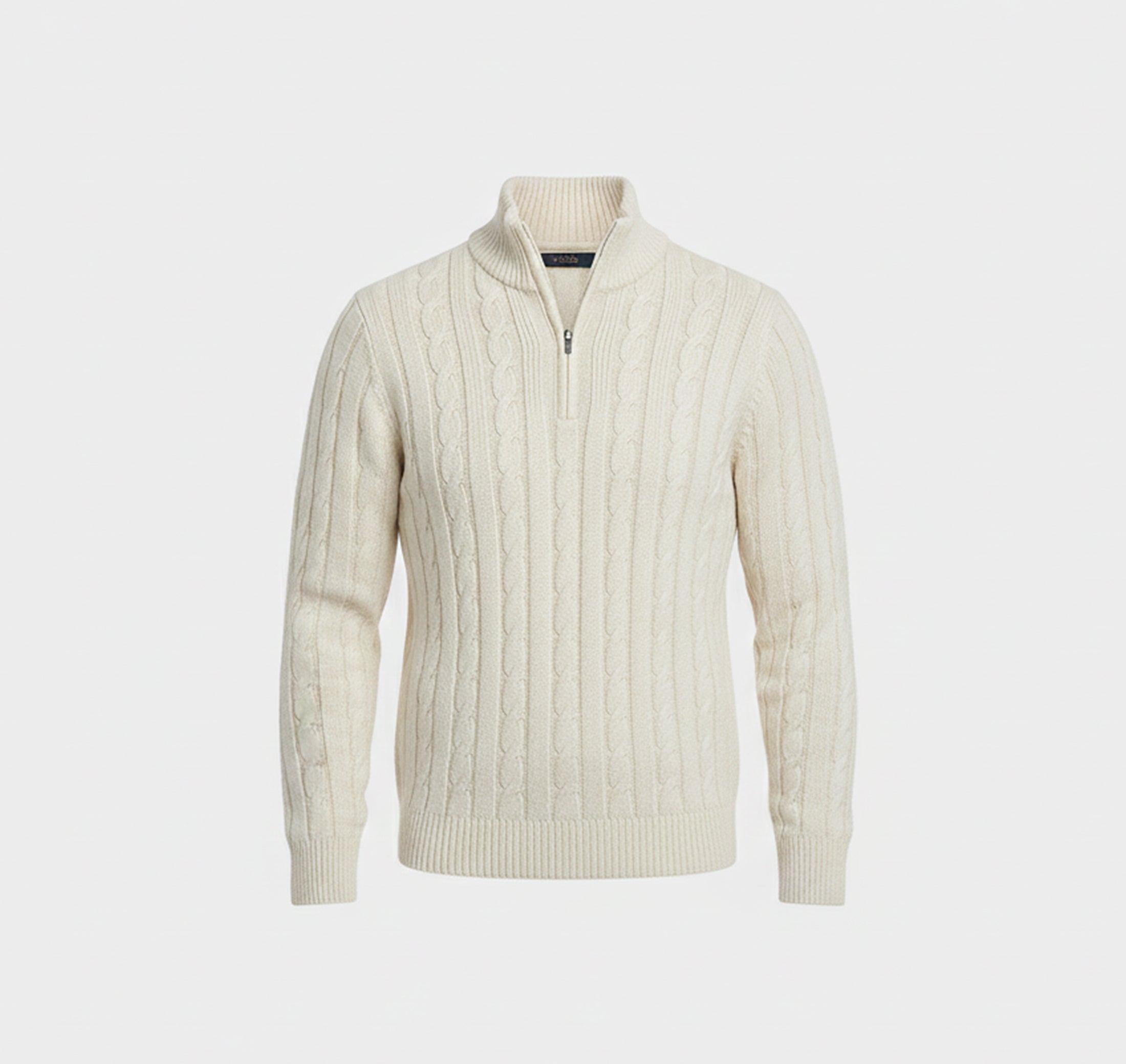 Rocal Outlet | Suéter de lana para hombre – Clásico con cuello semi-alto