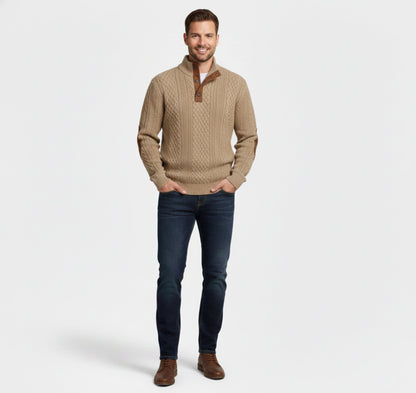 Rocal Outlet | Jersey de Invierno para Hombre – Tejido Holgado Acogedor