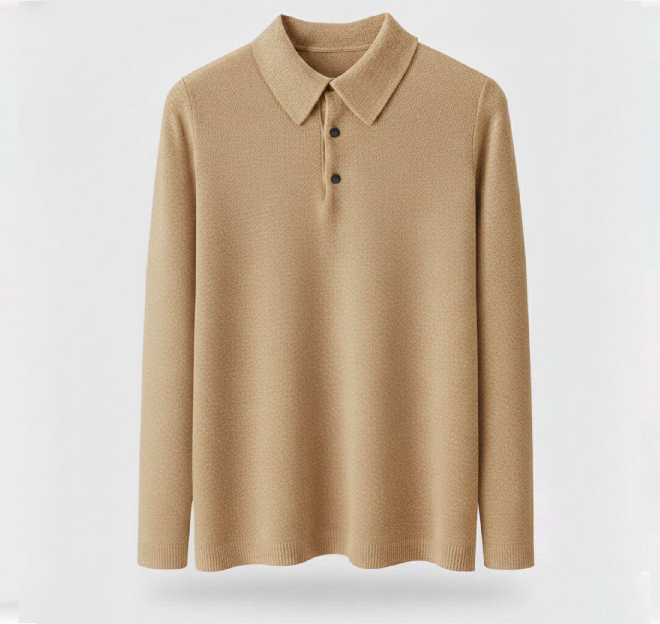 Rocal Outlet | Jersey de Punto con Cuello Polo para Hombre – Capa Diaria Cálida