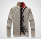Rocal Outlet | Men’s Knit Sweater Jacket – Warm Knit Layer