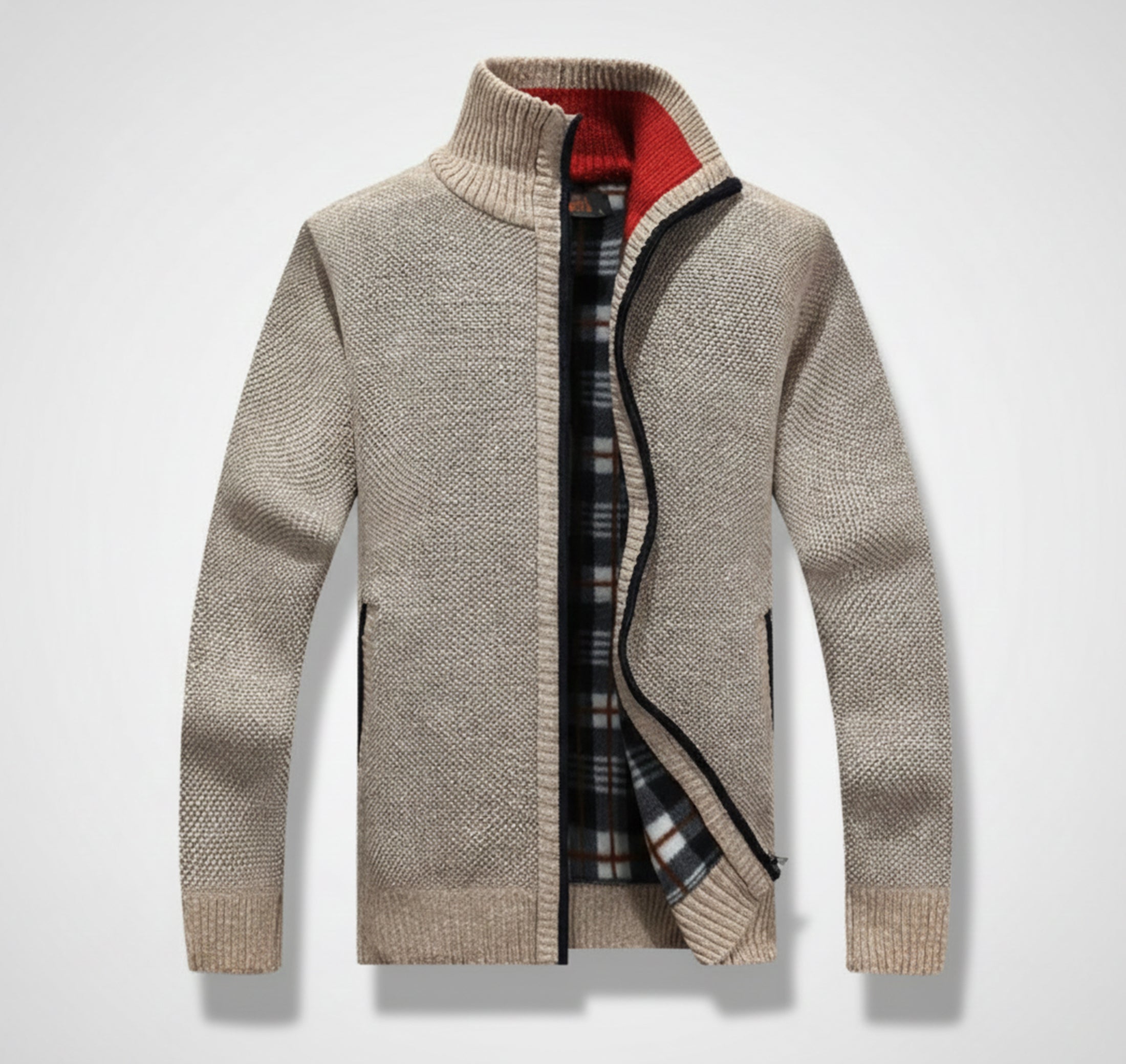 Rocal Outlet | Cárdigan de Punto para Hombre – Capa Cálida de Punto