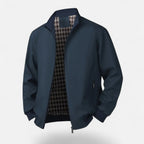 Rocal Outlet | Men’s Jacket – Lightweight Zip-Up Beige Elegance