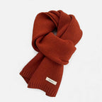 Rocal Outlet | Women’s 100% Wool Scarf – Vintage Solid Colour Winter Wrap