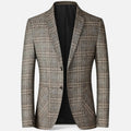 Rocal Outlet | Men’s Lightweight Business Blazer – Geometric Elegance