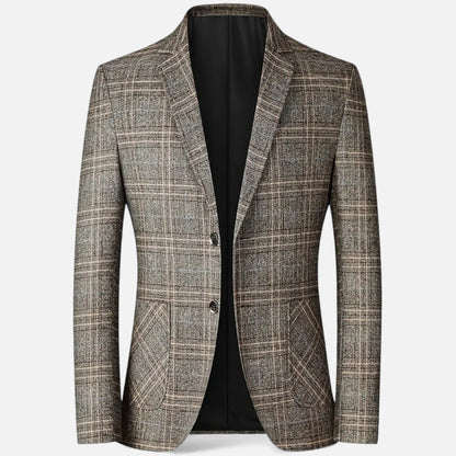 Rocal Outlet | Blazer de hombre ligero para negocios – elegancia geométrica
