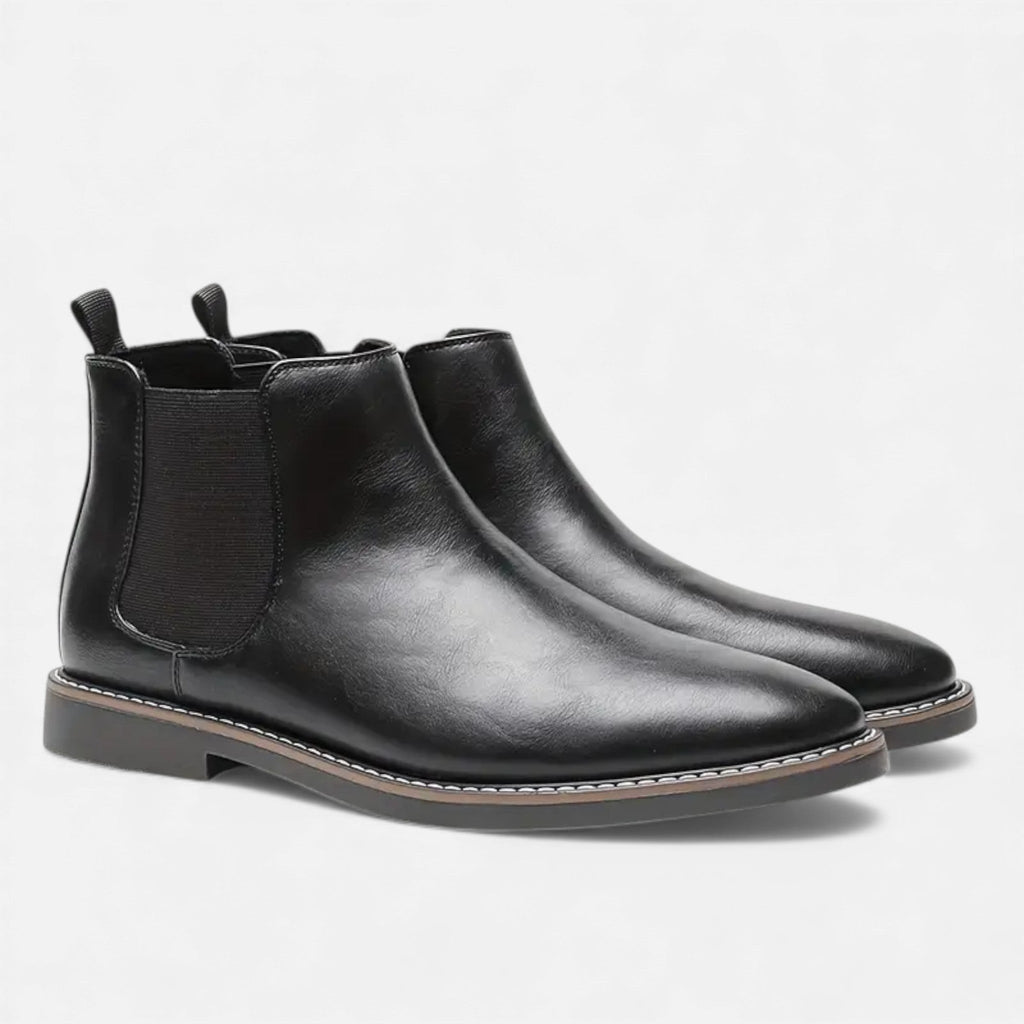 Rocal Outlet | Men’s Retro Ankle Boots – Two-Tone Heritage Style