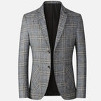 Rocal Outlet | Men’s Lightweight Business Blazer – Geometric Elegance