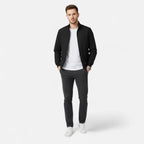 Rocal Outlet | Men’s Jacket – Lightweight Zip-Up Beige Elegance