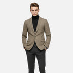 Rocal Outlet | Men’s Lightweight Business Blazer – Geometric Elegance