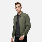 Rocal Outlet | Men’s Lightweight Bomber Jacket – Classic Ribbed Collar Design