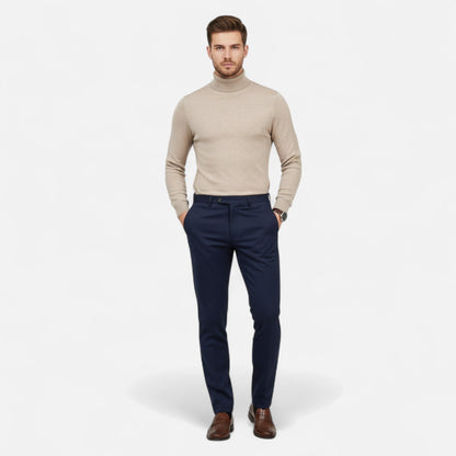 Rocal Outlet | Suéter de hombre – cuello alto de punto tradicional