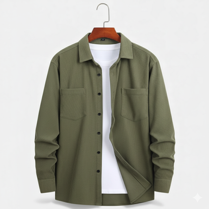 Rocal Outlet | Sobrecamisa de pana para hombre – Encanto casual elegante sin esfuerzo