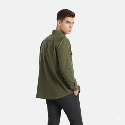 Rocal Outlet | Sobrecamisa de pana para hombre – Encanto casual elegante sin esfuerzo