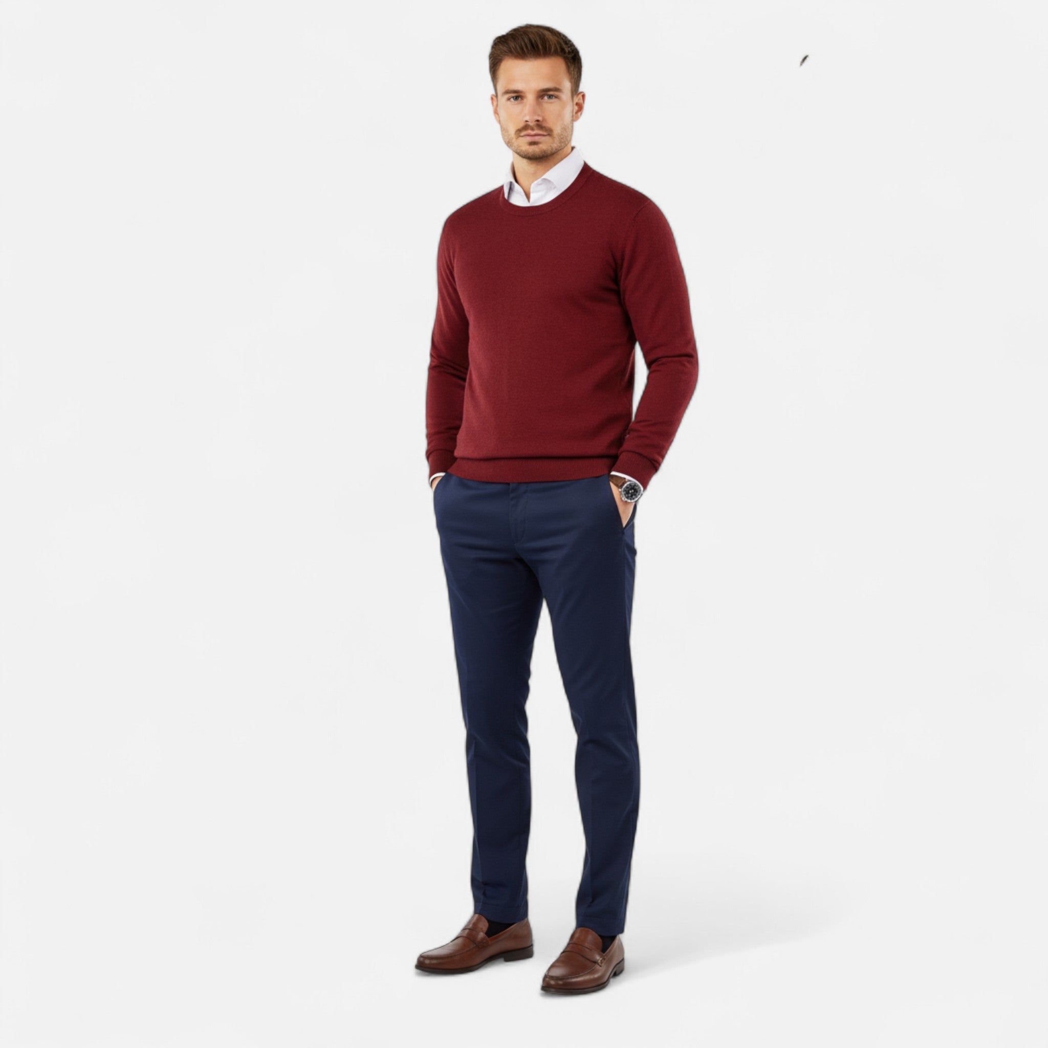 Rocal Outlet | Men’s Sweater – Elegant Knitted Heritage Style