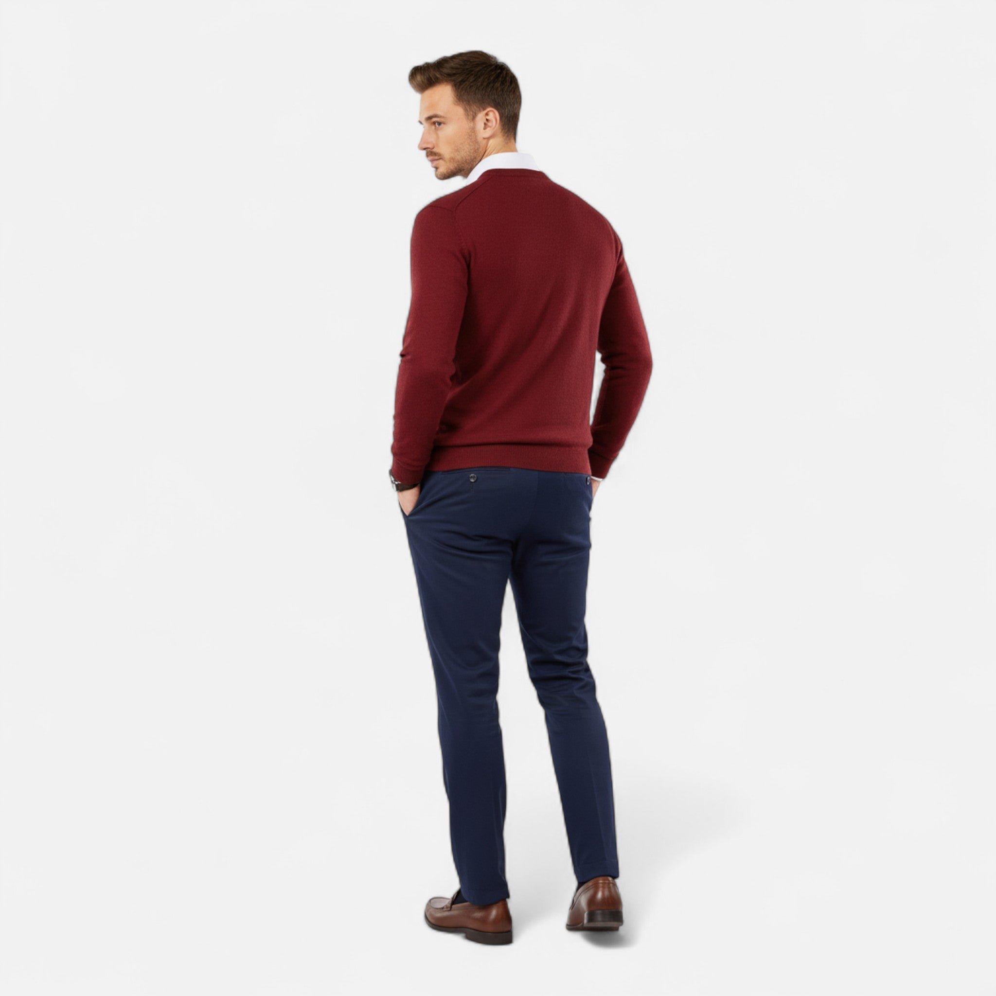 Rocal Outlet | Men’s Sweater – Elegant Knitted Heritage Style