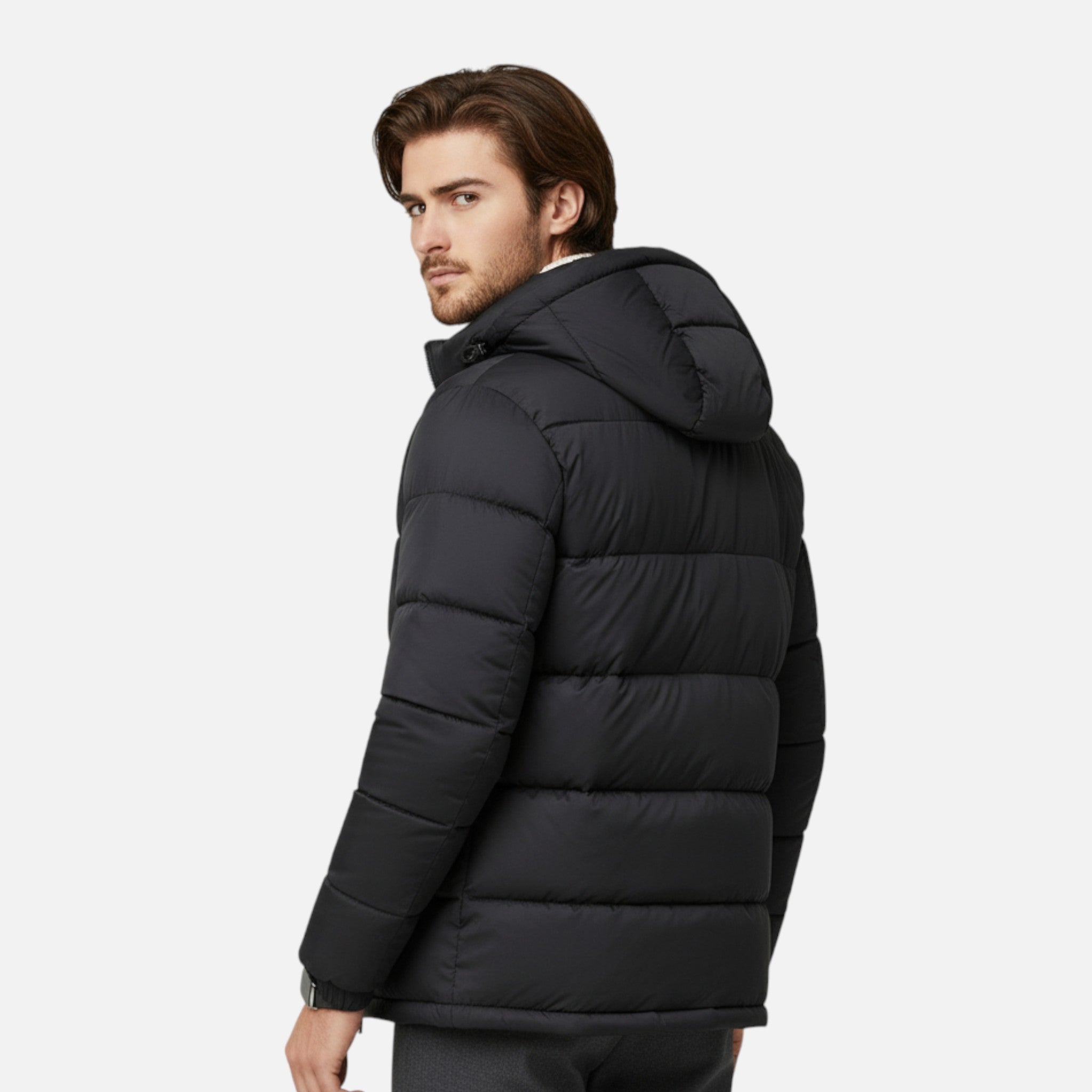 Rocal Outlet | Chaqueta acolchada de hombre – calidez tradicional con capucha