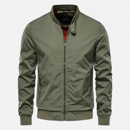 Rocal Outlet | Cazadora Bomber Ligera para Hombre – Diseño Clásico con Cuello Acanalado