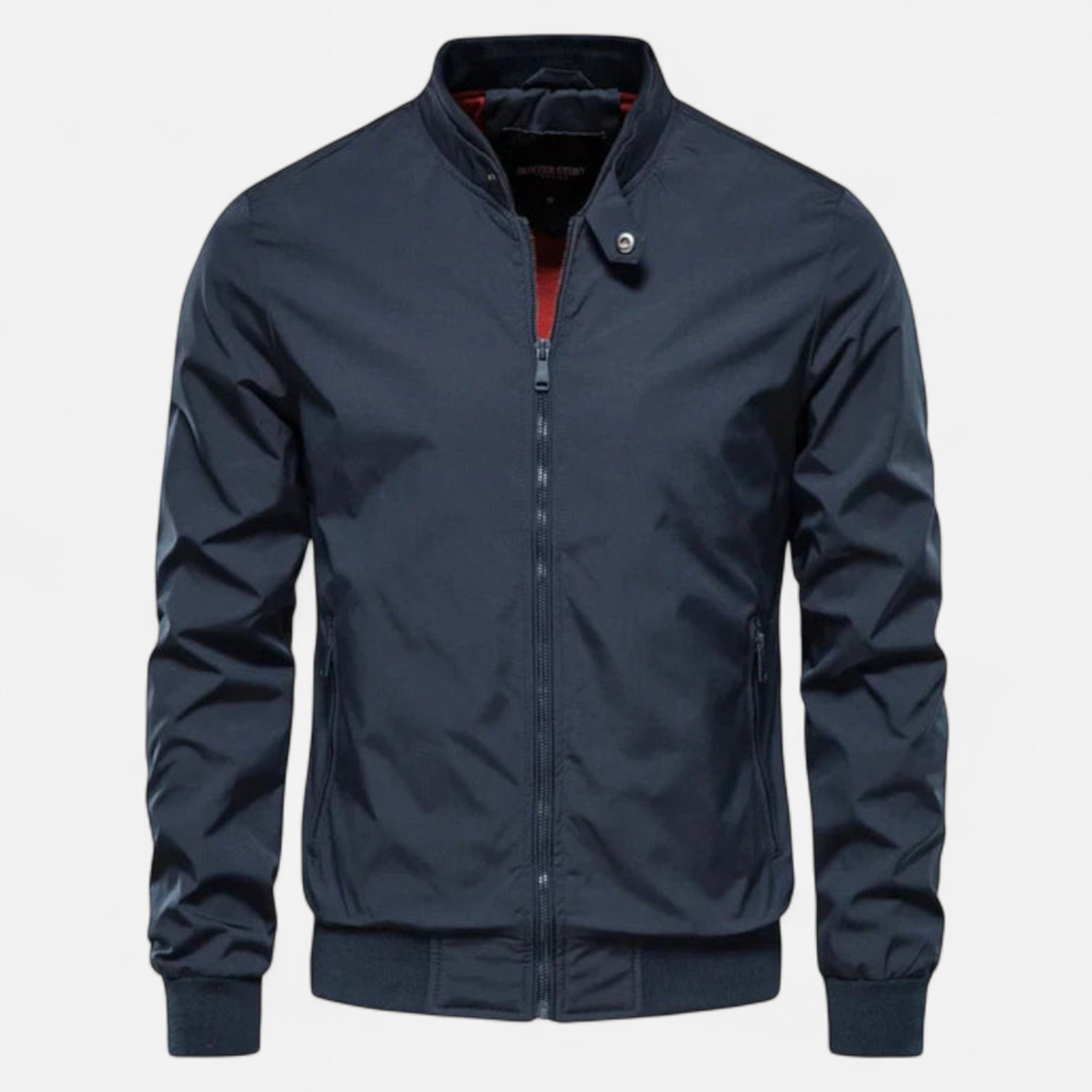 Rocal Outlet | Men’s Lightweight Bomber Jacket – Classic Ribbed Collar Design