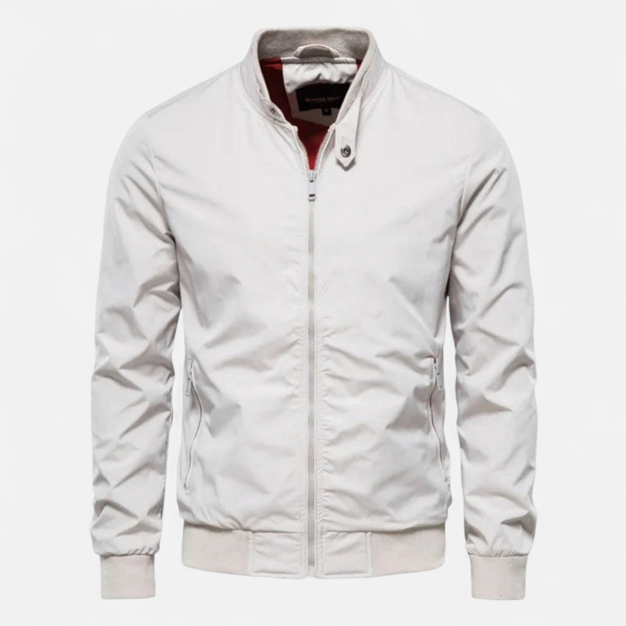 Rocal Outlet | Men’s Lightweight Bomber Jacket – Classic Ribbed Collar Design