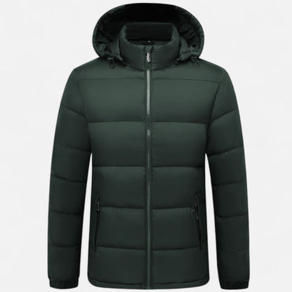 Rocal Outlet | Chaqueta acolchada de hombre – calidez tradicional con capucha