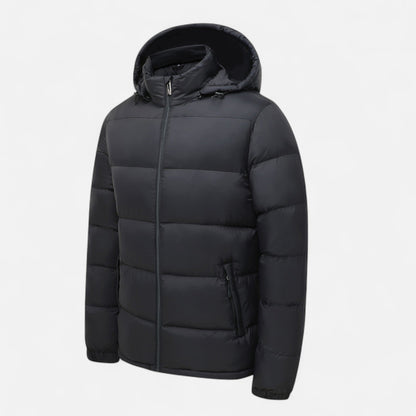 Rocal Outlet | Chaqueta acolchada de hombre – calidez tradicional con capucha