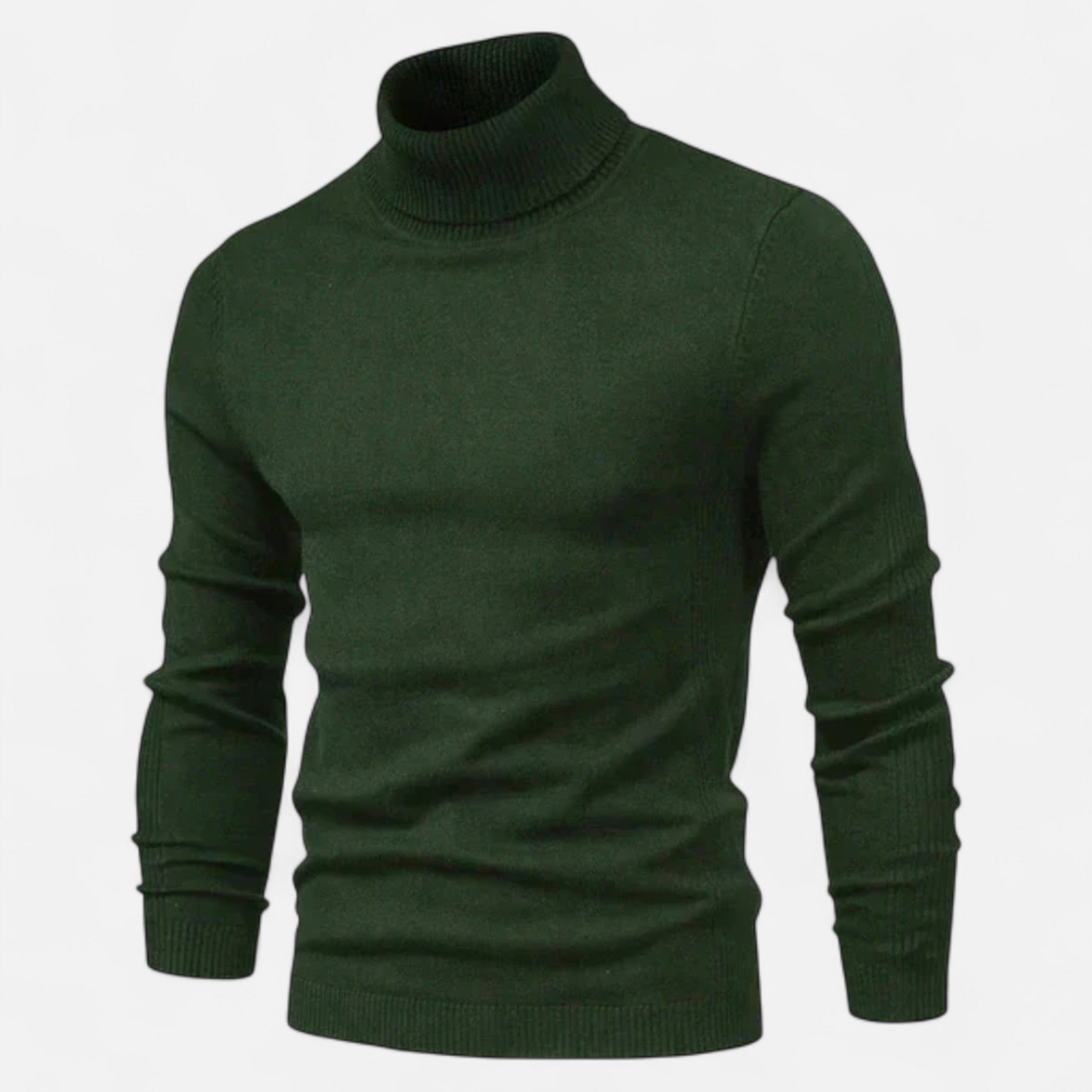 Rocal Outlet | Men’s Sweater – High Turtleneck Knitted Heritage