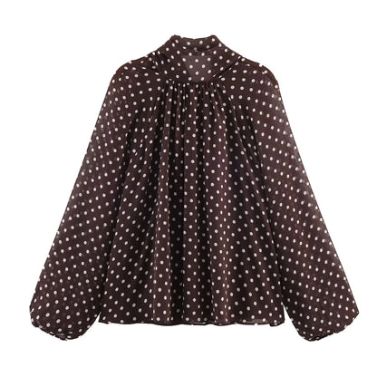 Blusa Lunares Rocal | Envío Gratis Hoy