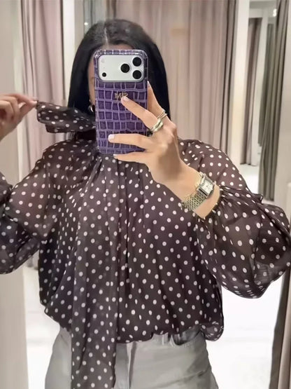Blusa Lunares Rocal | Envío Gratis Hoy