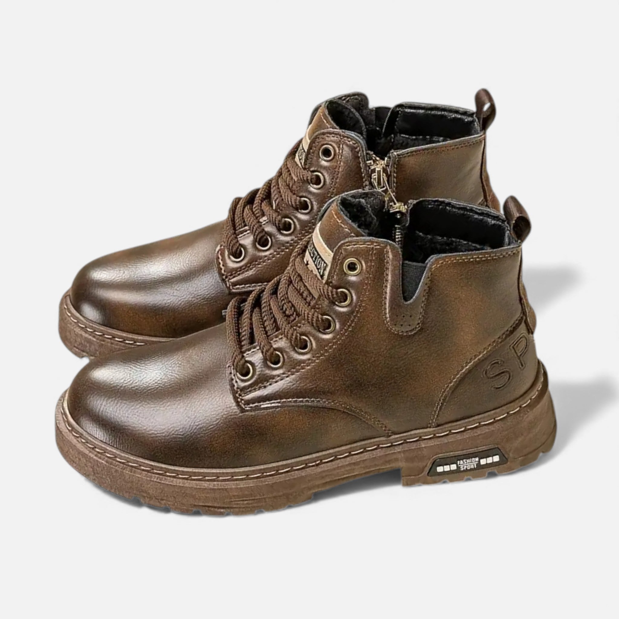 Rocal Outlet | Men’s Vintage Boots – Classic Short Lace-Up