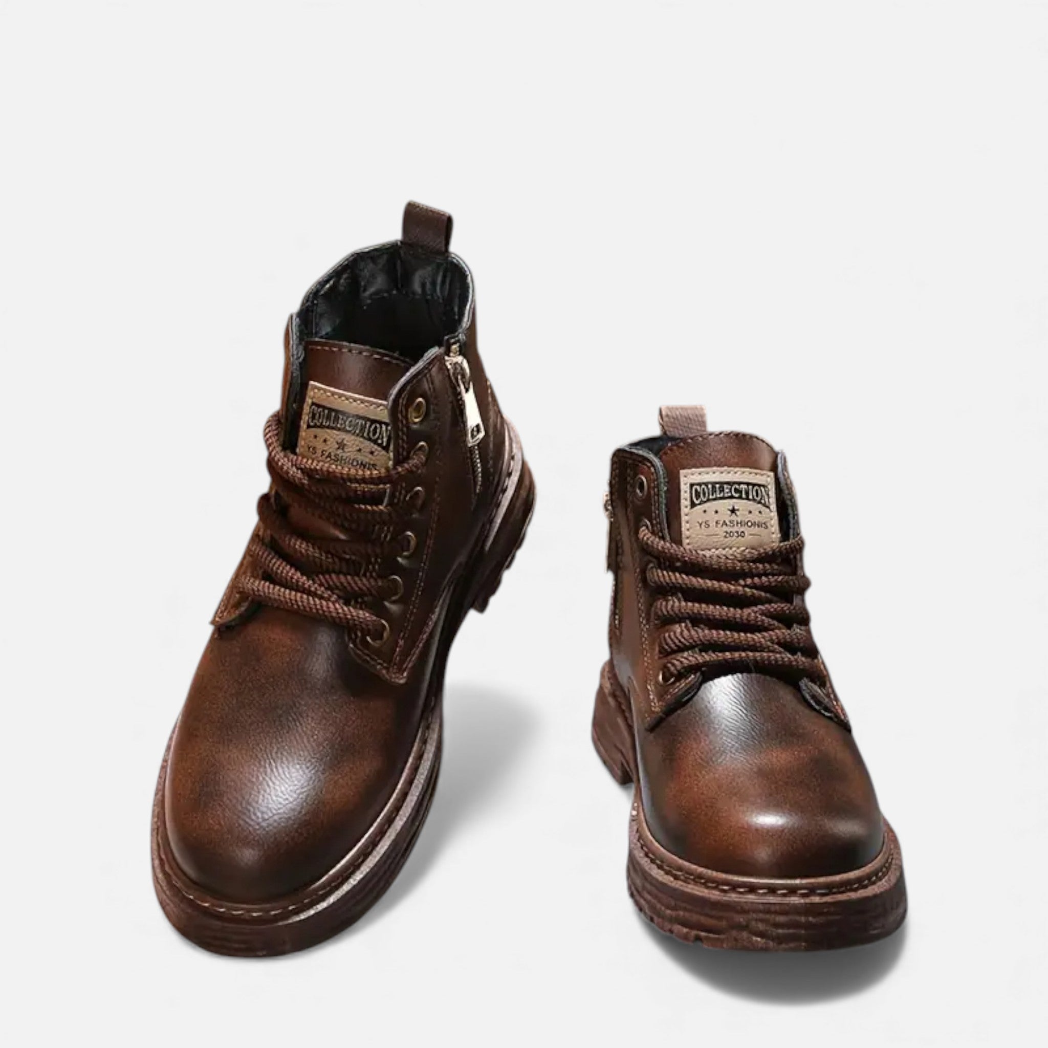 Rocal Outlet | Botas Vintage para Hombre – Clásicas Cortas con Cordones