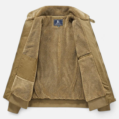 Rocal Outlet | Chaqueta para Hombre – Algodón y Lana de Cordero Atemporal