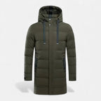 Rocal Outlet | Men’s Long Coat – Hooded Casual Essential