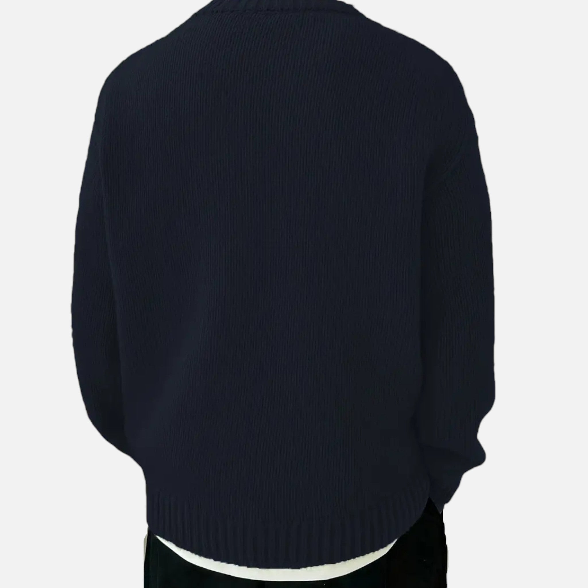 Rocal Outlet | Men’s Sweater – Crew-Neck Winter Essential